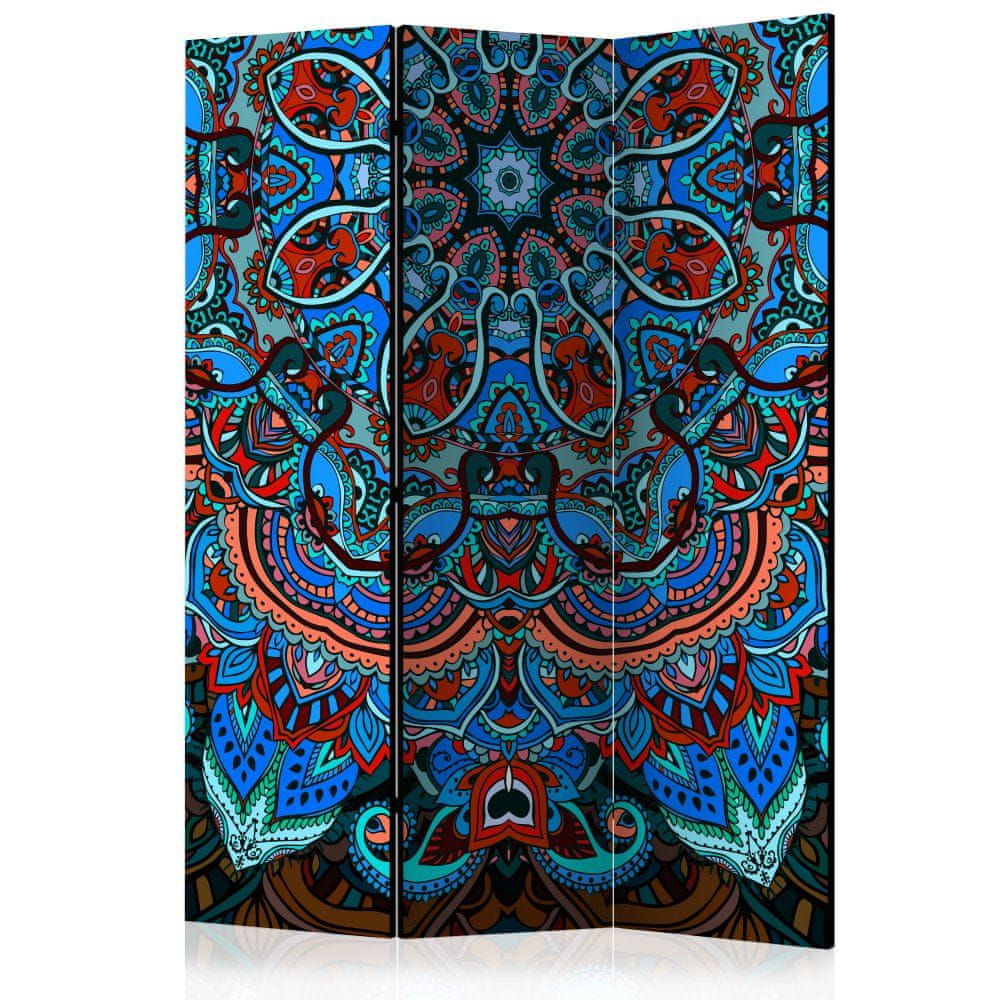 Artgeist Paraván - Modrá fantázia 135x172 plátno na drevenom ráme obojstranná potlač