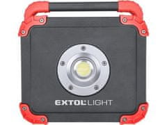 Extol Light LED reflektor (43134) 20W COB LED, 3,7V/6,6Ah Li-ion