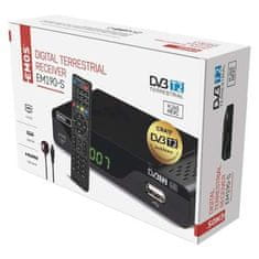 EMOS DVB-T2 prijímač EM190-S HD HEVC H265 (DVB-T2)