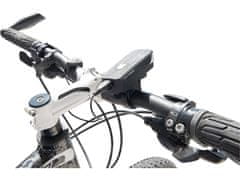Extol Light Predné svetlo na bicykel (43137) 350lm, 1,2Ah Li-Po, IPX4, microUSB nabíjanie, klaksón