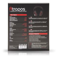Crono Atropos - herné slúchadlá, USB, 7.1 Sound Effect