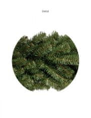DecoLED Veniec zelený, vonkajší priem. 60 cm, vnútorný priem. 30 cm