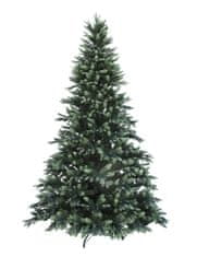 DecoLED Umelý vianočný stromček 240 cm, jedľa Newada a 2D a 3D ihličím