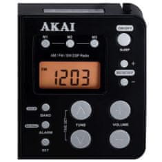Akai Prenosné rádio , APR-200, FM/AM/SW, LED displej, DC6V/4xD