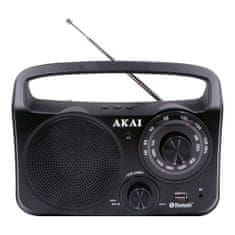 Akai Prenosné rádio , APR-85BT, Bluetooth, USB, AM/FM rádio, 240V alebo batéria 4xUM2