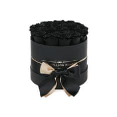 The Million Roses The Million Roses biely box - čierne trvácne ruže , čierna