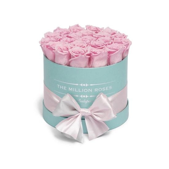 The Million Roses Malý box - ružové trvácne ruže