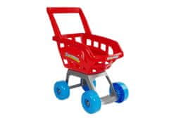 Lean-toys Trh s hračkami s vozíkom Fiškálna pokladňa Skener Nákupy potravín
