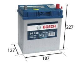 Bosch S4 40Ah Autobatéria 12V , 330A , 0 092 S40 180