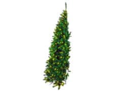 LAALU Polovičný vianočný stromček umelý Narnie 150 cm so SMART LED OSVETLENÍM so stojanom