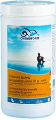 Chemoform Chlórové tablety mini 20 g pomaly rozpustné (1 kg)