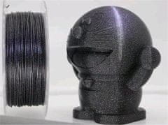 Gembird tisková struna (filament), PLA, 1,75mm, 1kg, "three galaxy" čierna (3DP-PLA-MX3-01-GBK)