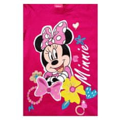 SETINO Dievčenské tričko s dlhým rukávom "Minnie Mouse" tmavo ružová 128 / 7–8 rokov Ružová