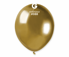 GoDan Latexový balón "Shiny" 5" / 13 cm - zlatá