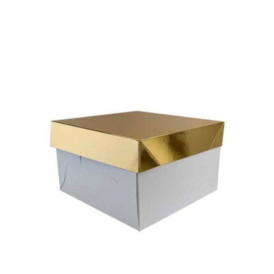 Decora Papierová krabica na panettone 24x24x15cm 1ks -