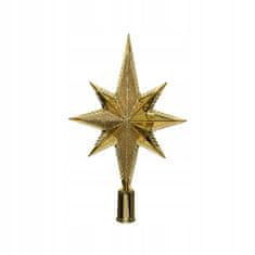 Kaemingk Hrot vianočnej hviezdy 25,5 cm zlatý