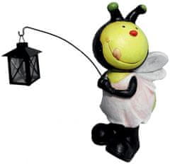 MAGIC HOME Včielka s lampášikom, magnesia