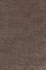 eoshop Kusový koberec Life Shaggy 1500 mocca (Variant: Okrúhly 80 cm priemer)