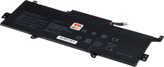 T6 power Batéria pre notebook Asus C31N1602, Li-Poly, 11,55 V, 4940 mAh (57 Wh), čierna