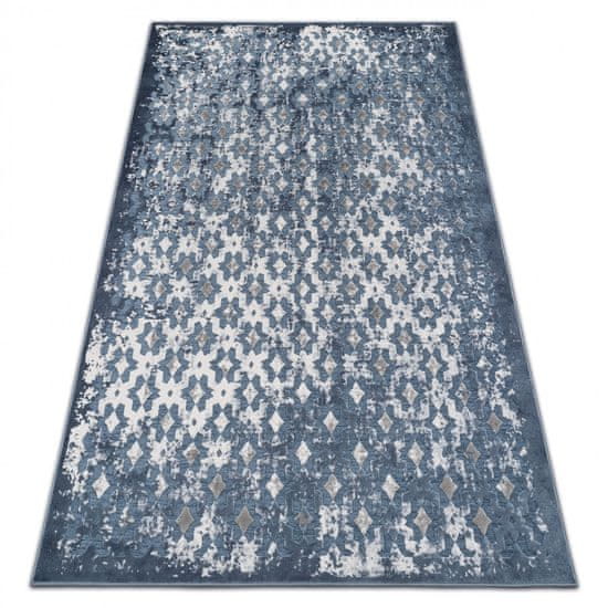 Dywany Lusczów Kusový koberec ACRYLOVY YAZZ 7006 modrý