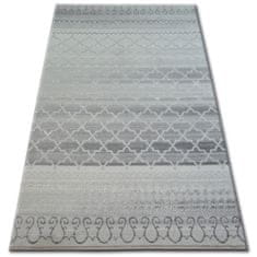 Dywany Lusczów Kusový koberec AKRYLOVÝ PATARA 0242 krémový/tyrkysový, velikost 160x235