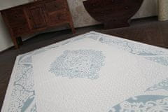 Dywany Lusczów Kusový koberec AKRYLOVÝ MIRADA 5416 modrý (Mavi) Fringe, velikost 160x230