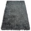 Kusový koberec LOVE SHAGGY čierny, velikost 60x110