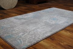 Dywany Lusczów Kusový koberec AKRYLOVÝ PATARA 0129 L.Sand/tyrkysový, velikost 240x350