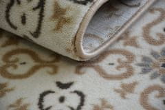 Dywany Lusczów Kusový koberec ARGENT - W4949 kvety, krémový, velikost 160x220