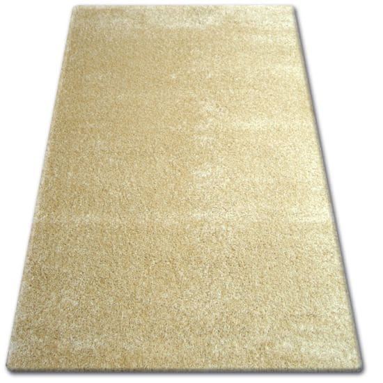 Dywany Lusczów Kusový koberec SHAGGY NARIN zlatý