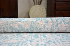Dywany Lusczów Kusový koberec BEYAZIT Wygga modrý, velikost 80x150
