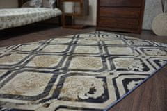 Dywany Lusczów Kusový koberec DROP JASMINE 031 hmla/tmavomodrý, velikost 200x290