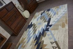 Dywany Lusczów Kusový koberec DROP JASMINE 758 svetlomodrý/dymový, velikost 133x190