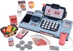 iMex Toys Pokladňa, skener váhy + smartfón, košík ZA4147