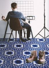 kobercomat.sk vinylový koberec akvarel abstrakcie 140x210 cm 