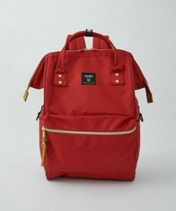Anello Červený mestský ruksak Kuchigane Regular Dor
