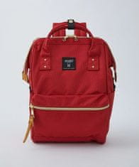 Anello Dámsky červený ruksak Small Kuchigane BK