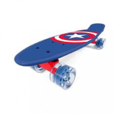 Disney Skateboard plastový max.50kg captain america logo
