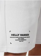 Helly Hansen Biele pánske teplákové šortky HELLY HANSEN L