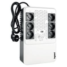 LEGRAND UPS Keor Multiplug 600VA/360W FR, Line-interactive, Tower, výstup 6x FR (SK), USB nabíjanie 1A