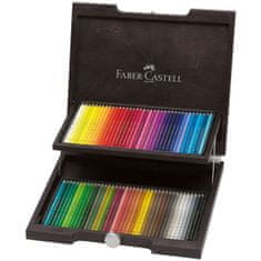 Faber-Castell Pastelky Polychromos set 72 ks-drevená kazeta