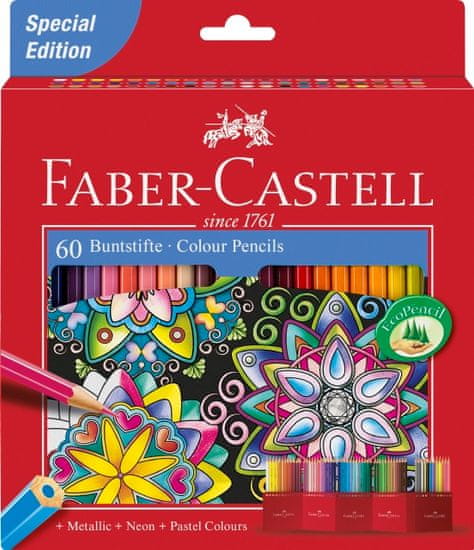 Faber-Castell Pastelky Castell 60 farebné set