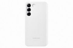 SAMSUNG Flipové púzdro Clear View pre Galaxy S22+ White