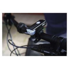 EMOS EMOS LED predné plus zadné nabíjacie svietidlo na bicykel P3923, 90 lm P3923