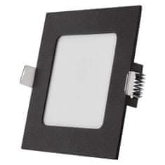 EMOS EMOS LED podhľadové svietidlo NEXXO čierne, 12 x 12 cm, 7 W, teplá/neutrálna biela ZD2323