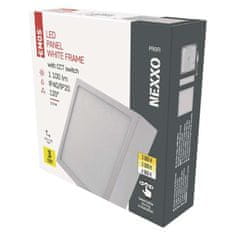EMOS EMOS LED svietidlo NEXXO biele, 17 x 17 cm, 12,5 W, teplá/neutrálna biela ZM6133