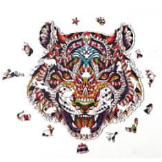 IZMAEL Drevené puzzle-Color Tiger/M KP21877
