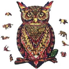 IZMAEL Drevené puzzle-Color Owl/S KP21867
