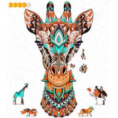 IZMAEL Drevené puzzle-Giraffe/S KP21888