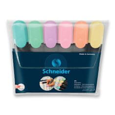 Schneider Zvýrazňovač Job Pastel sada 6 farieb